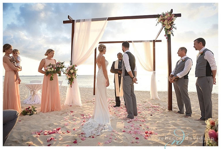 Ritz Carlton Grand Cayman Beach Wedding | Jessica and Guy