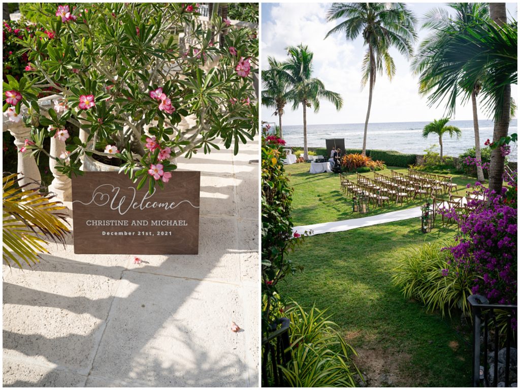 caribbean garden wedding cayman islands