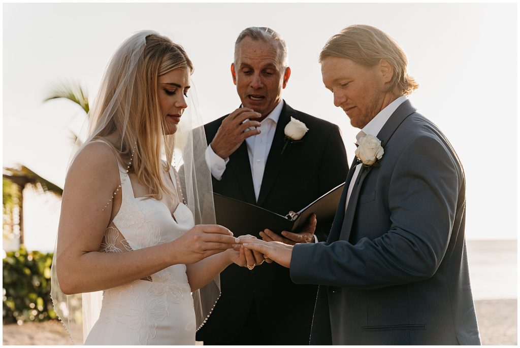 Westin Romantic Beach Wedding