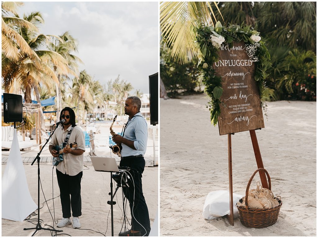 Kaibo beach wedding