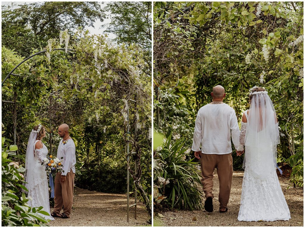 botanical gardens wedding